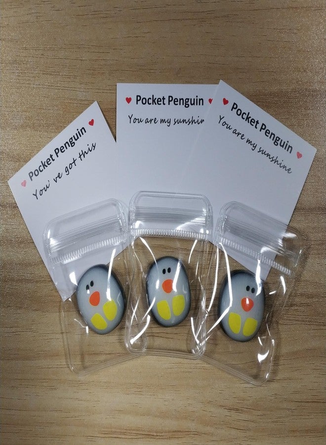 Qitiieli A Little Pocket Penguin Hug, Mini Cute Animal Decoration Pocket Hug Penguin Stress Relief Toy, Special Encourage Birthday Wedding Party Decoration, Kids Penguin Gift for Boys and Girls - Image 5